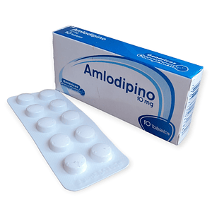 AMLODIPINO 10 MG X 10 TAB- - COASPHARMA- 5-C