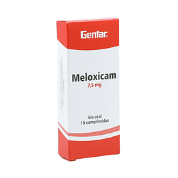 MELOXICAM 7.5 MG X 10 TAB --GENFAR UBI 7-F