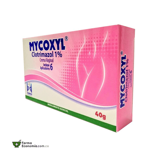 MYCOXYL 1% CREMA VAGINAL X 40 GR -CLOTRIMAZOL-BRADYSTER UBI 13-D