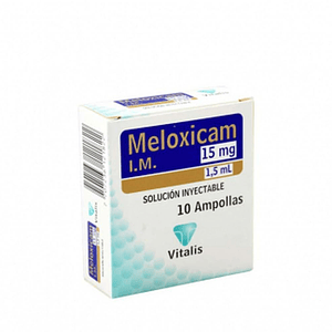 MELOXICAM 15MG/1.5ML X 10 AMP- - VITALIS- - UBI 17-E