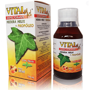 VITALMIEL JBE X 120 ML -HEDERA HELIX + PROPOLEO JBE FCO X 120 ML-VITAFAR UBI 7-F