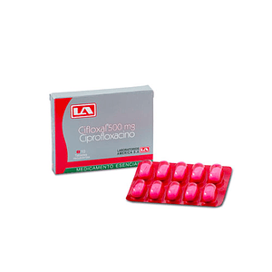 CIFLOXAL 500 MG X 10 TAB- - AMERICA- - UBI 27-D