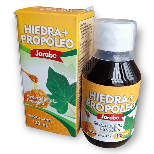 HIEDRA+PROPOLEO JBE X 120 ML- HEDERA HELIX+ PROPOLEO- IMPROFARME- VTO FEB 26- UBI 14-B