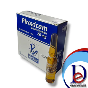 PIROXICAM 20MG/1ML X 5 AMP- - RECIPE- UBI 20-F