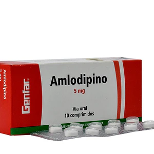 AMLODIPINO 5 MG X 10 TAB --GENFAR- UBI 21-B