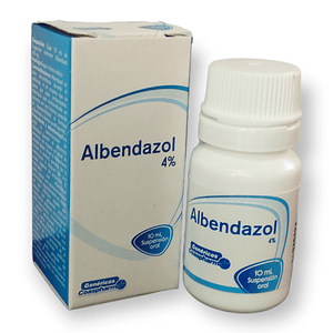 ALBENDAZOL 4% SUSP X 10 ML- - COASPHARMA- 5-E