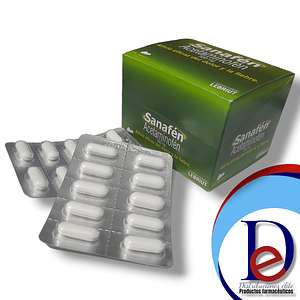 SANAFEN 500 MG X 100 TAB- ACETAMINOFEN 500 MG- LAPROFF- 21-A