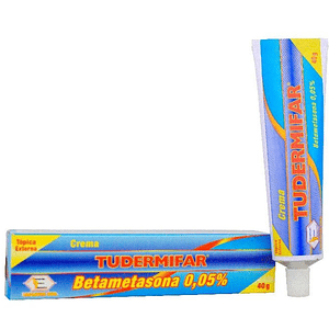 TUDERMIFAR 0.05% CREMA X 40 GR- BETAMETASONA 0.05%- LABQUIFAR- UBI 5-B