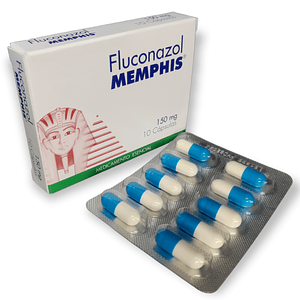 FLUCONAZOL 150 MG X 10 CAP - - MEMPHIS- 15-D