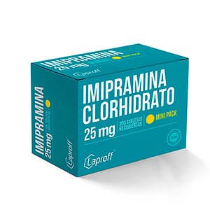 IMIPRAMINA 25 MG X 300 TAB  - LAPROFF UBI 14-F