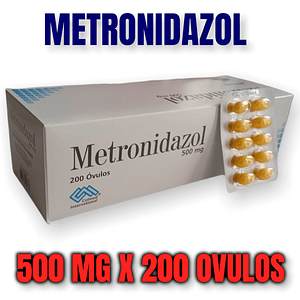 METRONIDAZOL 500 MG X 200 OVULOS VAG- - COLMED- - UBI 7-C