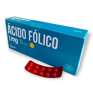 ACIDO FOLICO 1 MG X 400 TAB- - LAPROFF- - UBI 14-D