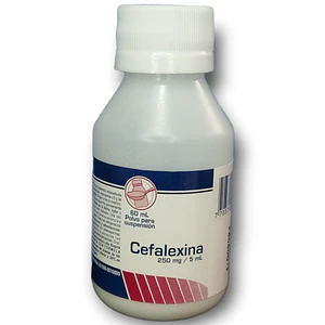 CEFALEXINA 250MG/5ML SUSP X 60 ML- - COASPHARMA- VTO SEP 26- 5-F