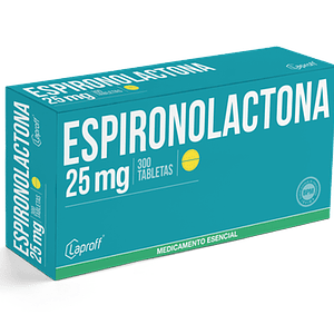 ESPIRONOLACTONA 25 MG X 300 TAB- - LAPROFF- 9-E