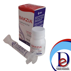 BAKZIA 200MG/5ML X 15 ML- AZITROMICINA 200 MG- FARMACOMERCIAL-UBI 10-C-BLOQUE 4 