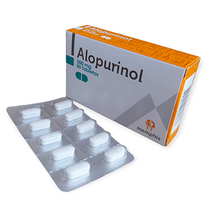 ALOPURINOL 300 MG X 30 TAB - -MEMPHIS-UBI 10-C