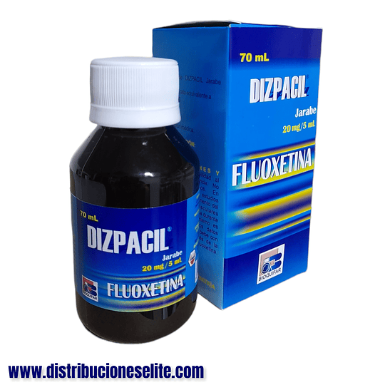 DIZPACIL 20MG/5ML JBE X 70 ML- FLUOXETINA 20 MG- BIOQUIFAR- VTO FEB 26- UBI 3-D