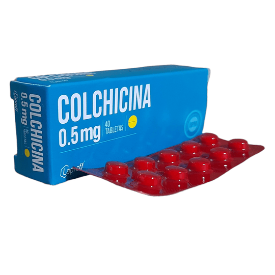 COLCHICINA 0.5 MG X 40 TAB- - LAPROFF- VTO MAY 26- UBI 14-D