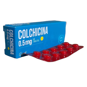 COLCHICINA 0.5 MG X 40 TAB- - LAPROFF- - UBI 11-F