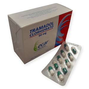 TRAMADOL 50 MG X 100 CAP - -ECAR -UBI 13-D