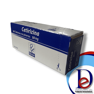 CETIRIZINA 10 MG X 10 TAB- - RECIPE- - UBI 18-C