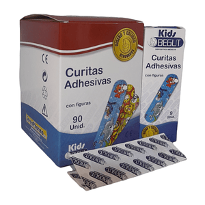 CURITAS ADHESIVAS KIDS X 90- CURAS - BEGUT- 29-C