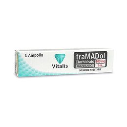 TRAMADOL 100MG/2ML X 1 AMP --VITALIS UBI 7-F