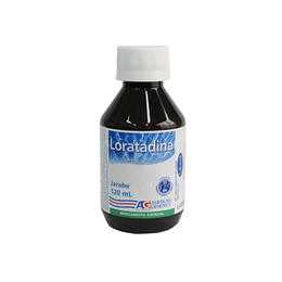 LORATADINA 1MG/1ML JBE X 120 ML --AG- CUM 41713-02- LOTE 22D404- JUL 25 UBI 7-F