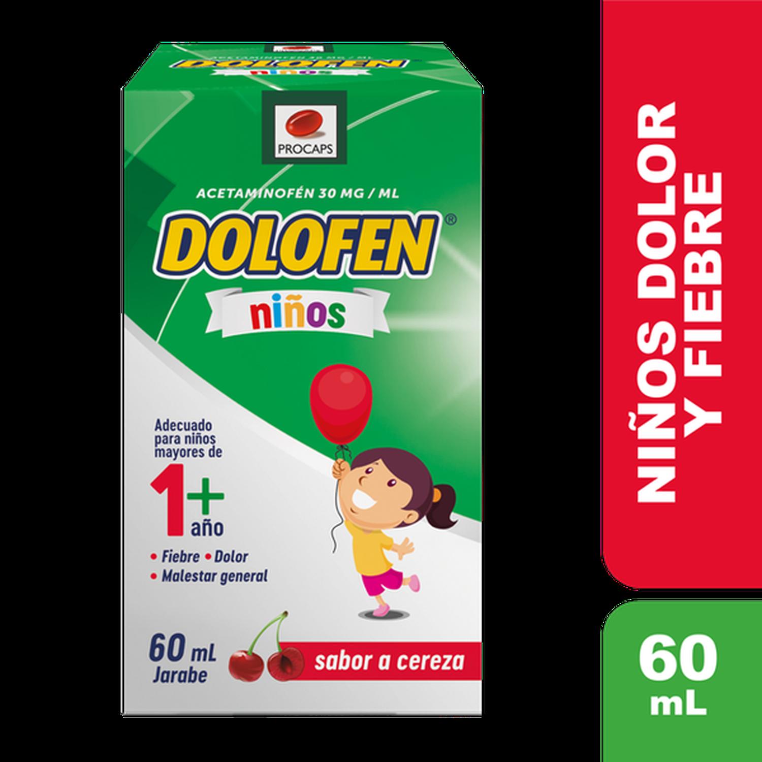DOLOFEN JBE X 60 ML ACETAMINOFEN PROCAPS DOLOFEN JBE X 60 ML ACETAMINOFEN PROCAPS