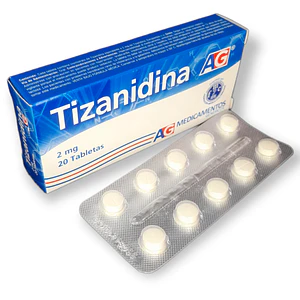 TIZANIDINA 2 MG X 20 TAB -- AG- - UBI 7-F