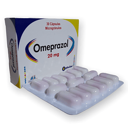 OMEPRAZOL 20 MG X 30 CAP --ANGLOPHARMA UBI 2-F