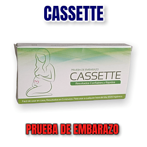 PRUEBA DE EMBARAZO CASSETTE X 1 (VERDE)- - CHEMI- - UBI 9-A