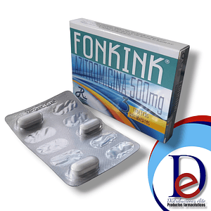 FONKINK 500 MG X 3 TAB- AZITROMICINA 500 MG- RUECAM- 16-E