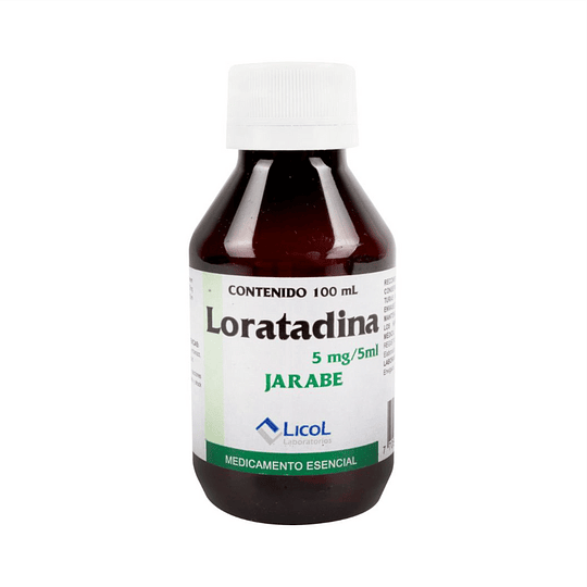 LORATADINA JBE X 100 ML - -LICOL -VTO SEP 26 -UBI 21-E