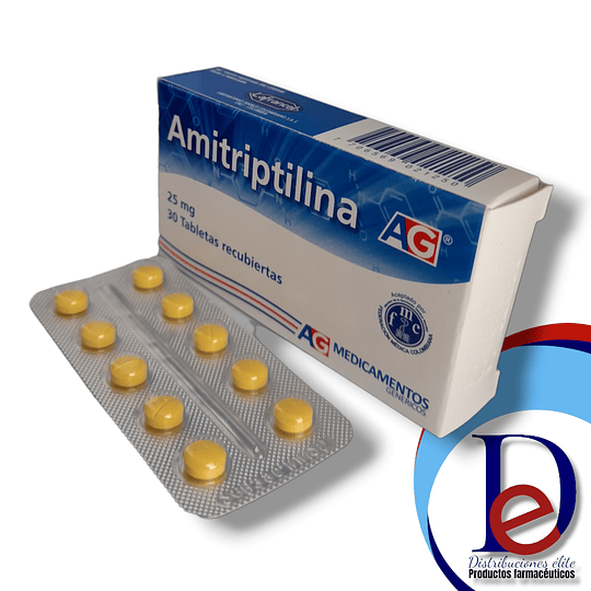 AMITRIPTILINA 25 MG X 30 TAB - -AG -VTO DIC 25 -UBI 1-A