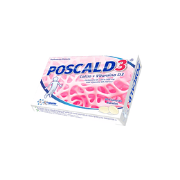 POSCALD3 X 30 CAP BLANDA -CALCIO+VITAMINA D3-KEVIPHARMA UBI 13-D*