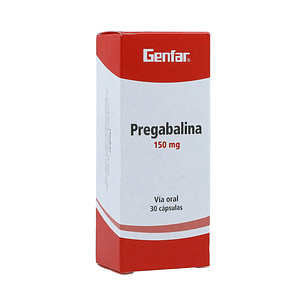 PREGABALINA 150 MG X 30 CAP --GENFAR UBI 7-F