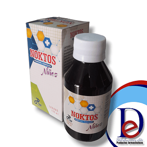 NOKTOS NIÑOS JBE X 120 ML- BROMHEXINA+ GUAYACOLATO- RUECAM- 16-E