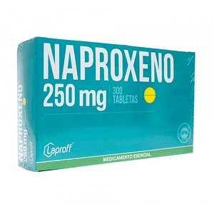 NAPROXENO 250 MG X 300 TAB- - LAPROFF- - UBI 11-C