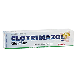 CLOTRIMAZOL 1% CREMA TOPICA X 40 GR --GENFAR UBI 7-F