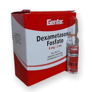 DEXAMETASONA 8MG/2ML X 10 AMP - - GENFAR-UBI 31-G --BODEGA A