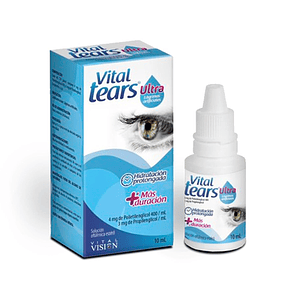 VITALTEARS ULTRA GOTAS OFT X 10 ML- POLIETILENGLICOL+ PROPILENGLICOL- VITALIS- 17-D