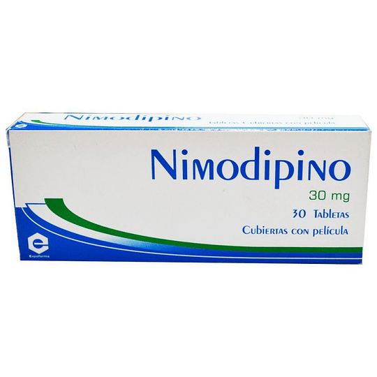 NIMODIPINO 30 MG X 30 TAB --EXPOFARMA UBI 13-D