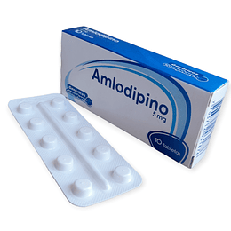 AMLODIPINO 5 MG X 10 TAB- - COASPHARMA- VTO OCT 25- UBI 5-D