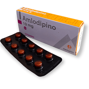 AMLODIPINO 10 MG X 10 TAB - - MEMPHIS- 23-C