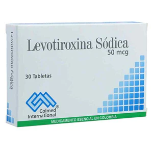 LEVOTIROXINA 50 MCG X 30 TAB --COLMED-  UBI 10-A