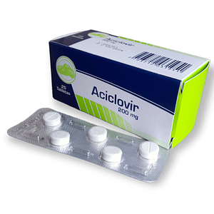 ACICLOVIR 200 MG X 25 TAB - - COASPHARMA- 5-D