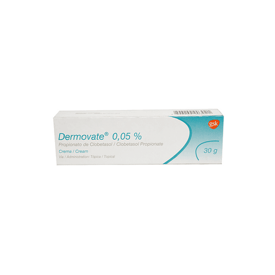 DERMOVATE 0.05% CREMA X 30 GR - CLOBETASOL-GLAXO UBI