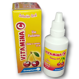 VITAMINA C 100MG/ML GOTAS X 30 ML- - COASPHARMA- - UBI 7-C