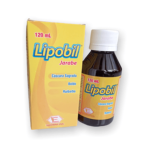 LIPOBIL JBE X 120 ML- CASCARA SAGRADA+ BOLDO+ RUIBARBO- BIOQUIFAR- - UBI 2-F
